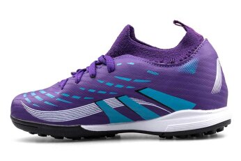 Air Laliga 650 Filet Halısaha Çoraplı 28-35 - Mor/Turkuaz - Air Laliga