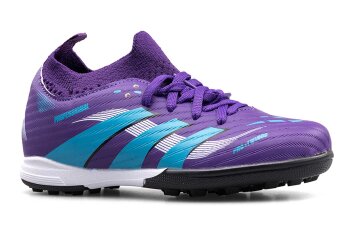 Air Laliga 650 Filet Halısaha Çoraplı 28-35 - Mor/Turkuaz - Air Laliga