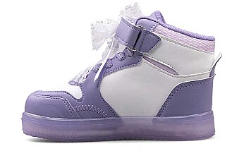 Conpax 300X Bebe Bot Işıklı - Lila/Beyaz - Conpax Kids