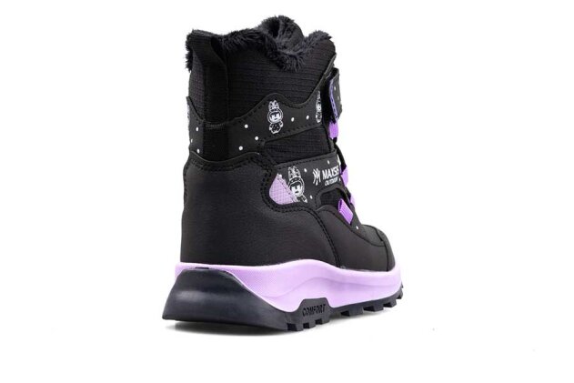 Maxsis 054 Filet Bot - Siyah/Lila - 3