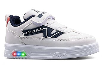 Maxsis 502 Patik Cilt Işıklı - Beyaz/Laci - Maxsis