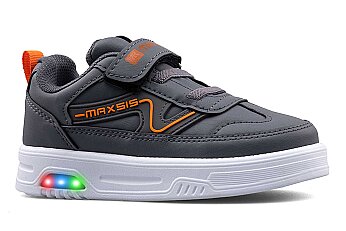 Maxsis 502 Patik Cilt Işıklı - Füme/Oranj - Maxsis