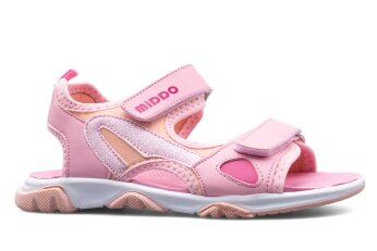 Middo Roy Filet Sandalet - Pembe - Middo