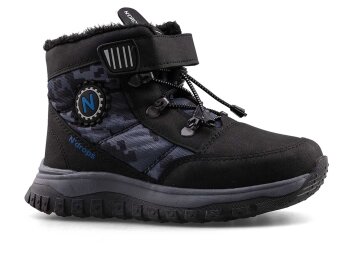 Ndrops 015 Patik Bot - Siyah/Saks - Ndrops