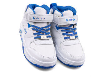 Ndrops 021 Patik Cilt Işıklı - Beyaz/Saks - N Drops