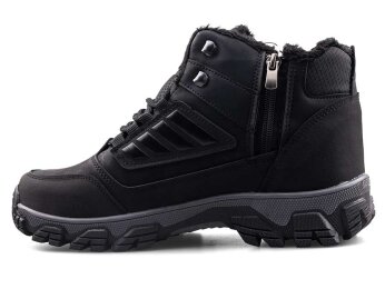 Wanderfull 3022 Garson Bot - Siyah/Saks - Wanderfull