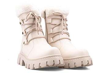 Waves 200 Filet Boot - Bej/Cilt/Bej/Kürklü - Waves
