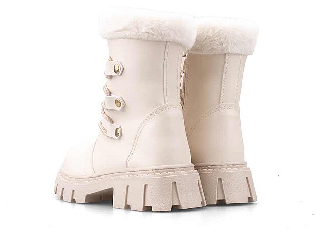 Waves 200 Patik Boot - Krem/Cilt/Kürklü - 3